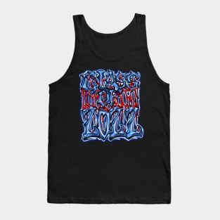 Class of 2022 blue Tank Top